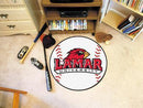 Round Rugs For Sale NCAA Lamar Baseball Mat 27" diameter