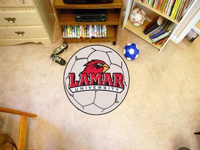 Cheap Rugs Online NCAA Lamar Soccer Ball 27" diameter