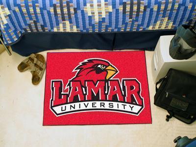 Outdoor Rugs NCAA Lamar Starter Rug 19"x30"