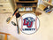 Round Area Rugs NCAA Liberty Baseball Mat 27" diameter