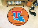 Round Rugs For Sale NCAA Louisiana Tech Basketball Mat 27" diameter