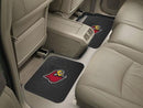 Rubber Floor Mats NCAA Louisville 2-pc Utility Car Mat 14"x17"