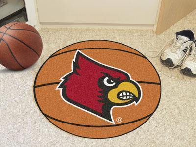 Round Rugs NCAA Louisville Basketball Mat 27" diameter