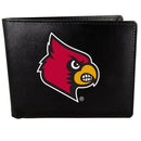 NCAA - Louisville Cardinals Bi-fold Wallet Large Logo-Wallets & Checkbook Covers,College Wallets,Louisville Cardinals Wallets-JadeMoghul Inc.