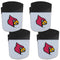 NCAA - Louisville Cardinals Chip Clip Magnet with Bottle Opener, 4 pack-Other Cool Stuff,College Other Cool Stuff,Louisville Cardinals Other Cool Stuff-JadeMoghul Inc.