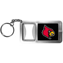 NCAA - Louisville Cardinals Flashlight Key Chain with Bottle Opener-Key Chains,Flashlight Key Chain With Bottle Opener,College Flashlight Key Chain With Bottle Opener-JadeMoghul Inc.