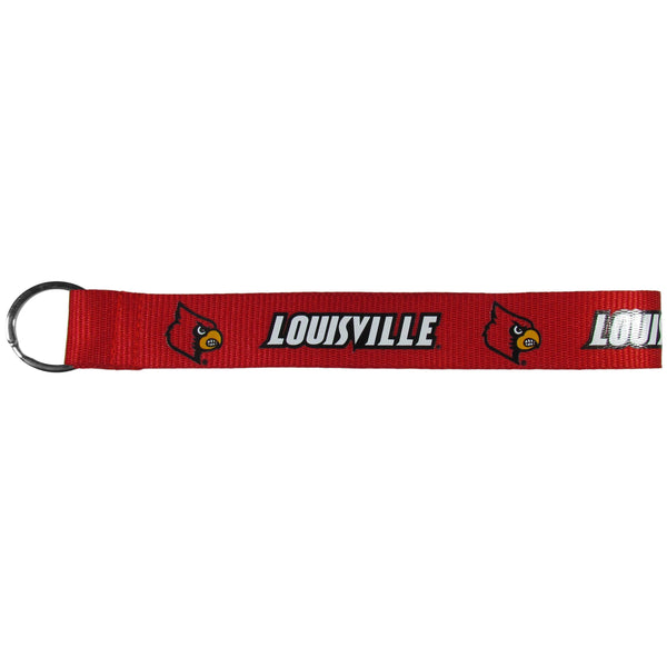 NCAA - Louisville Cardinals Lanyard Key Chain-Key Chains,Lanyard Key Chains,College Lanyard Key Chains-JadeMoghul Inc.