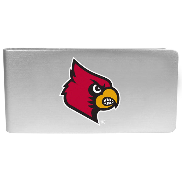 NCAA - Louisville Cardinals Logo Money Clip-Wallets & Checkbook Covers,College Wallets,Louisville Cardinals Wallets-JadeMoghul Inc.