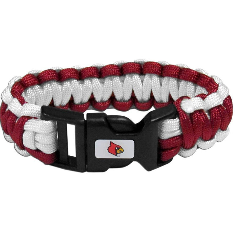 NCAA - Louisville Cardinals Survivor Bracelet-Jewelry & Accessories,Bracelets,Survivor Bracelets,College Survivor Bracelets-JadeMoghul Inc.