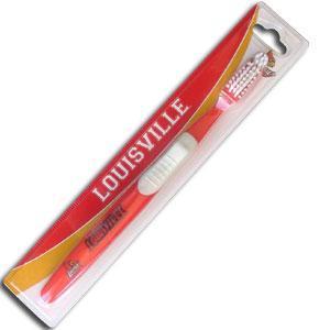 NCAA - Louisville Cardinals Toothbrush-Home & Office,Toothbrushes,Adult Toothbrushes,College Adult Toothbrushes-JadeMoghul Inc.