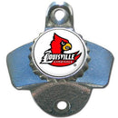 NCAA - Louisville Cardinals Wall Mounted Bottle Opener-Home & Office,Wall Mounted Bottle Openers,College Wall Mounted Bottle Openers-JadeMoghul Inc.