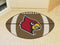 Round Rugs For Sale NCAA Louisville Football Ball Rug 20.5"x32.5"