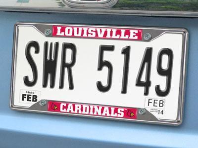 License Plate Frames NCAA Louisville License Plate Frame 6.25"x12.25"