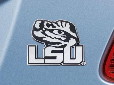 Logo Mats LSU Football NCAA LSU Car Emblem 2.9"x3.2"