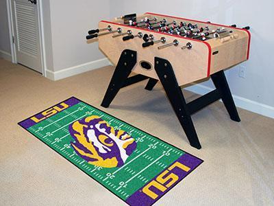 Kitchen Runner Rugs NCAA LSU Runner Mat 30"x72"