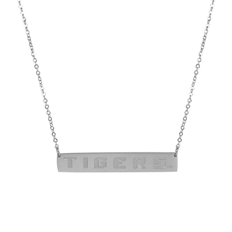 NCAA - LSU Tigers Bar Necklace-Jewelry & Accessories,Necklaces,Bar Necklaces,College Bar Necklaces-JadeMoghul Inc.