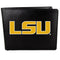 NCAA - LSU Tigers Bi-fold Wallet Large Logo-Wallets & Checkbook Covers,College Wallets,LSU Tigers Wallets-JadeMoghul Inc.