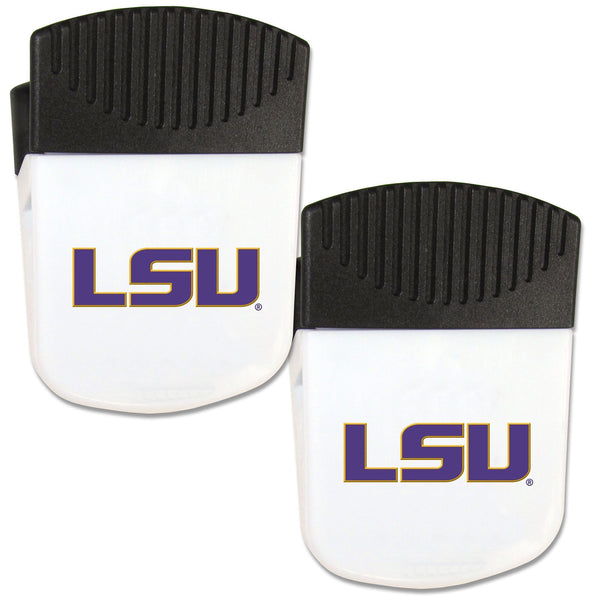 NCAA - LSU Tigers Chip Clip Magnet with Bottle Opener, 2 pack-Other Cool Stuff,College Other Cool Stuff,LSU Tigers Other Cool Stuff-JadeMoghul Inc.