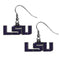 NCAA - LSU Tigers Chrome Dangle Earrings-Jewelry & Accessories,Earrings,Dangle Earrings,Dangle Earrings,College Dangle Earrings-JadeMoghul Inc.