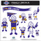 NCAA - LSU Tigers Family Decal Set Large-Automotive Accessories,Decals,Family Character Decals,Large Family Decals,College Large Family Decals-JadeMoghul Inc.