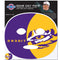 NCAA - LSU Tigers Game Face Temporary Tattoo-Tailgating & BBQ Accessories,Game Day Face Temporary Tattoos,College Game Day Faces-JadeMoghul Inc.