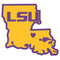 NCAA - LSU Tigers Home State Decal-Automotive Accessories,Decals,Home State Decals,College Home State Decals-JadeMoghul Inc.