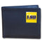 NCAA - LSU Tigers Leather Bi-fold Wallet Packaged in Gift Box-Wallets & Checkbook Covers,Bi-fold Wallets,Gift Box Packaging,College Bi-fold Wallets-JadeMoghul Inc.