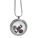 NCAA - LSU Tigers Locket Necklace-Jewelry & Accessories,Necklaces,Locket Necklaces,College Locket Necklaces-JadeMoghul Inc.