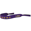 NCAA - LSU Tigers Neoprene Sunglass Strap-Sunglasses, Eyewear & Accessories,Sunglass Straps,College Sunglass Straps-JadeMoghul Inc.