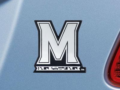 Custom Rugs NCAA Maryland Auto Emblem 3.1"x3.2"