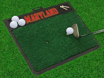 Golf Accessories NCAA Maryland Golf Hitting Mat 20" x 17"
