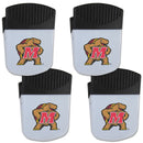 NCAA - Maryland Terrapins Chip Clip Magnet with Bottle Opener, 4 pack-Other Cool Stuff,College Other Cool Stuff,Maryland Terrapins Other Cool Stuff-JadeMoghul Inc.