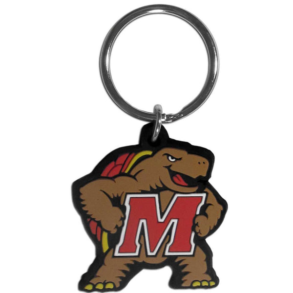 NCAA - Maryland Terrapins Flex Key Chain-Key Chains,Flex Key Chains,College Flex Key Chains-JadeMoghul Inc.