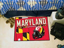 Cheap Rugs NCAA Maryland Uniform Starter Rug 19"x30"
