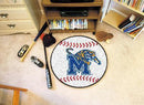 Round Rugs For Sale NCAA Memphis Baseball Mat 27" diameter