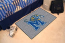 Indoor Outdoor Rugs NCAA Memphis Starter Rug 19"x30"