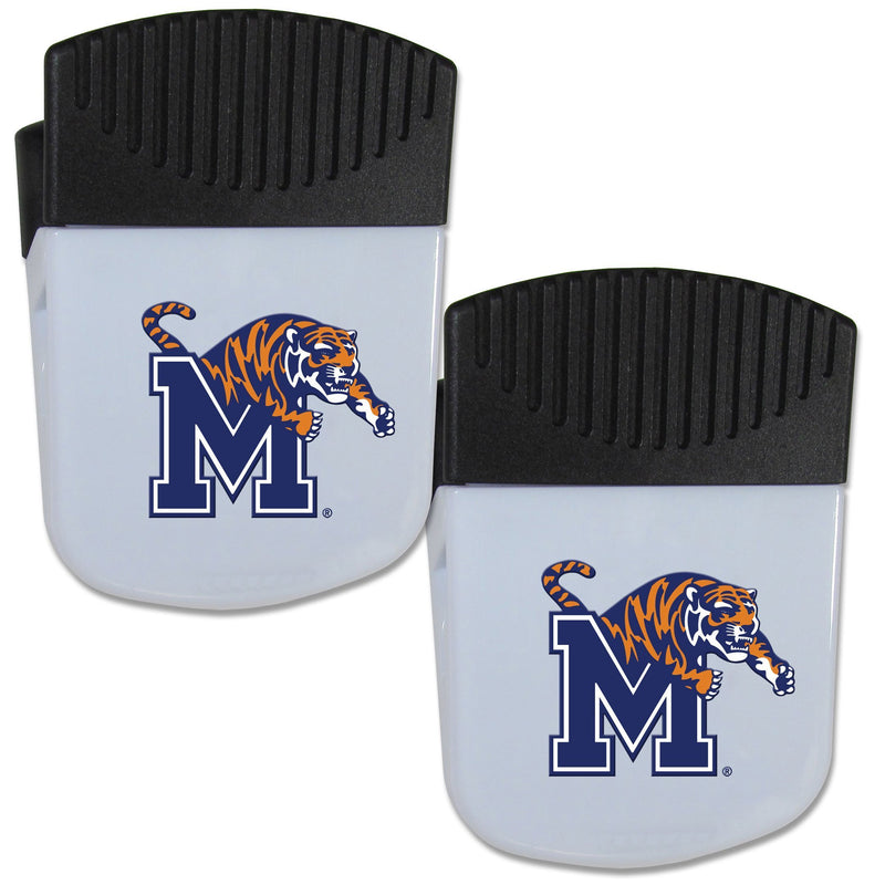 NCAA - Memphis Tigers Chip Clip Magnet with Bottle Opener, 2 pack-Other Cool Stuff,College Other Cool Stuff,Memphis Tigers Other Cool Stuff-JadeMoghul Inc.