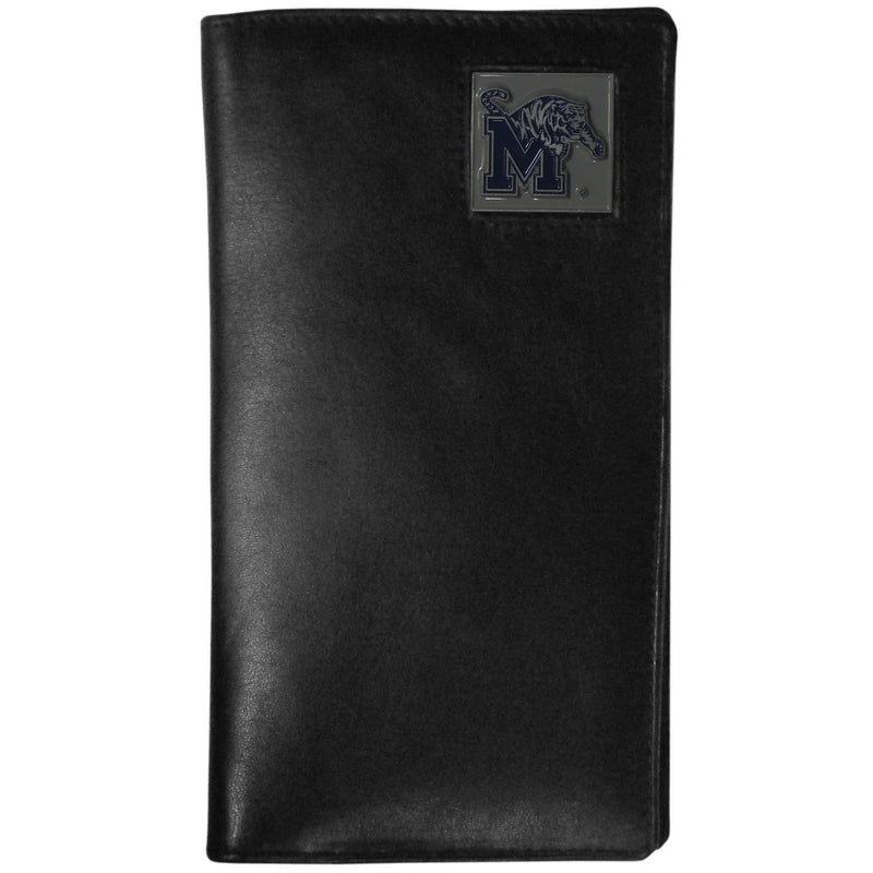 NCAA - Memphis Tigers Leather Tall Wallet-Wallets & Checkbook Covers,Tall Wallets,College Tall Wallets-JadeMoghul Inc.