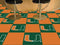 Carpet Flooring NCAA Miami 18"x18" Carpet Tiles