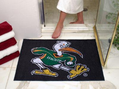 Floor Mats NCAA Miami All-Star Mat 33.75"x42.5"