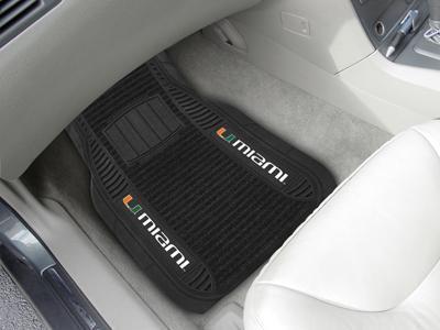 Car Mats NCAA Miami Deluxe Mat 21"x27"