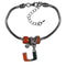 NCAA - Miami Hurricanes Euro Bead Bracelet-Jewelry & Accessories,Bracelets,Euro Bead Bracelets,College Euro Bead Bracelets-JadeMoghul Inc.