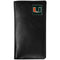 NCAA - Miami Hurricanes Leather Tall Wallet-Wallets & Checkbook Covers,Tall Wallets,College Tall Wallets-JadeMoghul Inc.