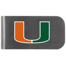 NCAA - Miami Hurricanes Logo Bottle Opener Money Clip-Wallets & Checkbook Covers,College Wallets,Miami Hurricanes Wallets-JadeMoghul Inc.