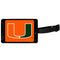 NCAA - Miami Hurricanes Luggage Tag-Other Cool Stuff,College Other Cool Stuff,College Magnets,Luggage Tags-JadeMoghul Inc.