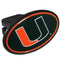 NCAA - Miami Hurricanes Plastic Hitch Cover Class III-Automotive Accessories,Hitch Covers,Plastic Hitch Covers Class III,College Plastic Hitch Covers Class III-JadeMoghul Inc.
