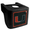 NCAA - Miami Hurricanes Shin Shield Hitch Cover-Automotive Accessories,Hitch Covers,Shin Shield Hitch Covers Class V,College Shin Shield Hitch Covers Class V-JadeMoghul Inc.