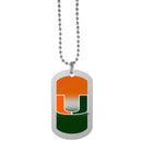 NCAA - Miami Hurricanes Team Tag Necklace-missing-JadeMoghul Inc.