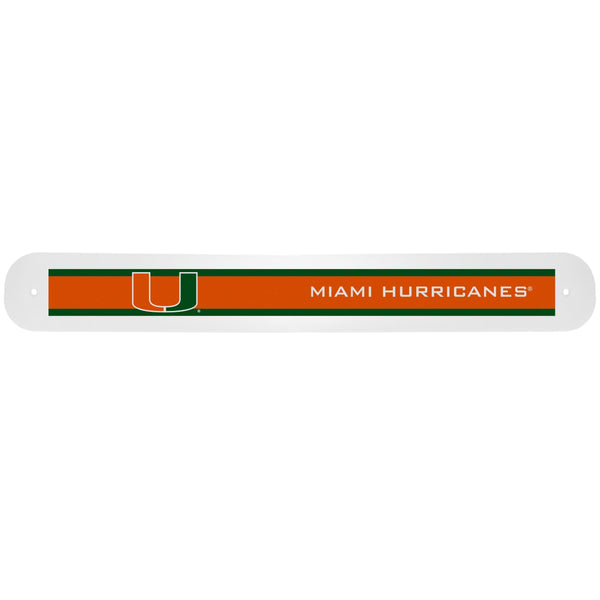 NCAA - Miami Hurricanes Travel Toothbrush Case-Other Cool Stuff,College Other Cool Stuff,,College Toothbrushes,Toothbrush Travel Cases-JadeMoghul Inc.