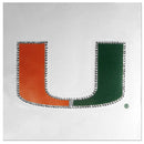 NCAA - Miami Hurricanes Vinyl Bling Decal-Automotive Accessories,College Automotive Accessories,Miami Hurricanes Automotive Accessories-JadeMoghul Inc.
